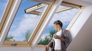 Szklane kombinacje - okno dachowe Velux