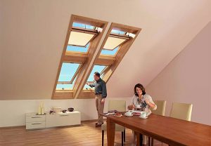 Jak dobierac rozmiar okien dachowych do poddasza?
