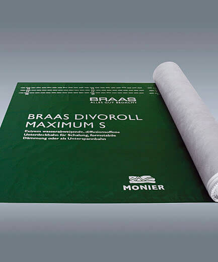 Uniwersalna membrana Braas Divoroll Maximum S to nowa propozycja w kategorii Premium stworzona wspólnie z dekarzami. fot. Braas
