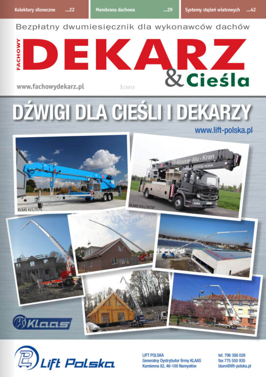 Fachowy Dekarz & Cieśla 2013-3 okładka
