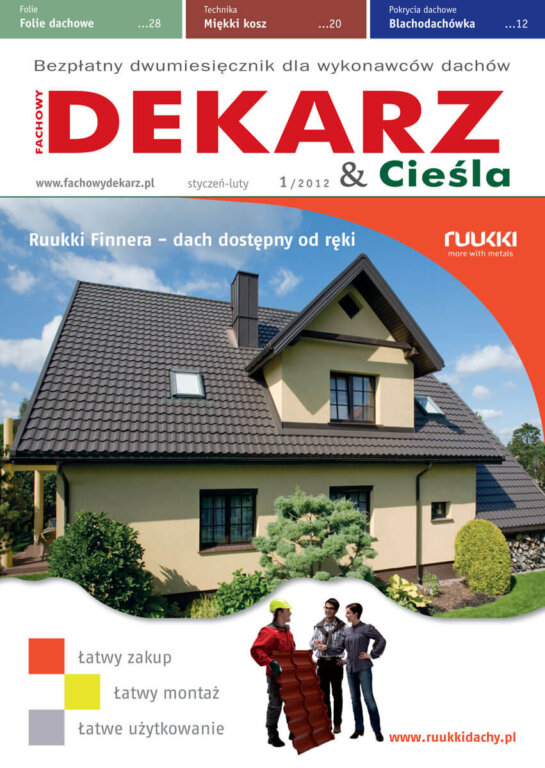 Fachowy Dekarz & Cieśla 1-2012 okładka