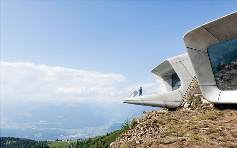 Messner Mountain Museum - futuryzm po alpejsku
