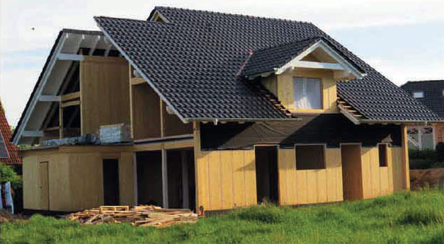 Domy z drewna klejonego warstwowo w technologii HBE