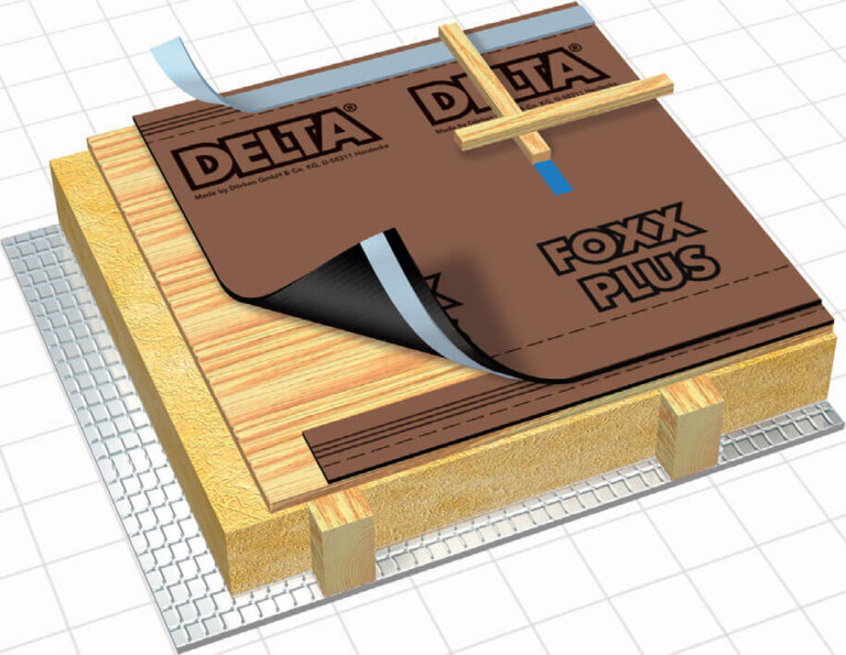 Delta®-Foxx Plus i dach oddycha - ultranowoczesne rozwiązanie na deskowanie dachu