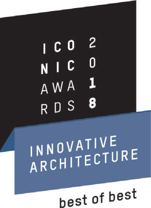 Doskonałe parametry i innowacyjne rozwiązania okien do dachów płaskich DXW zyskały zasłużone uznanie i zostały wyróżnione prestiżową nagrodą ICONIC AWARDS 2018: Innovative Architecture- Best of Best.