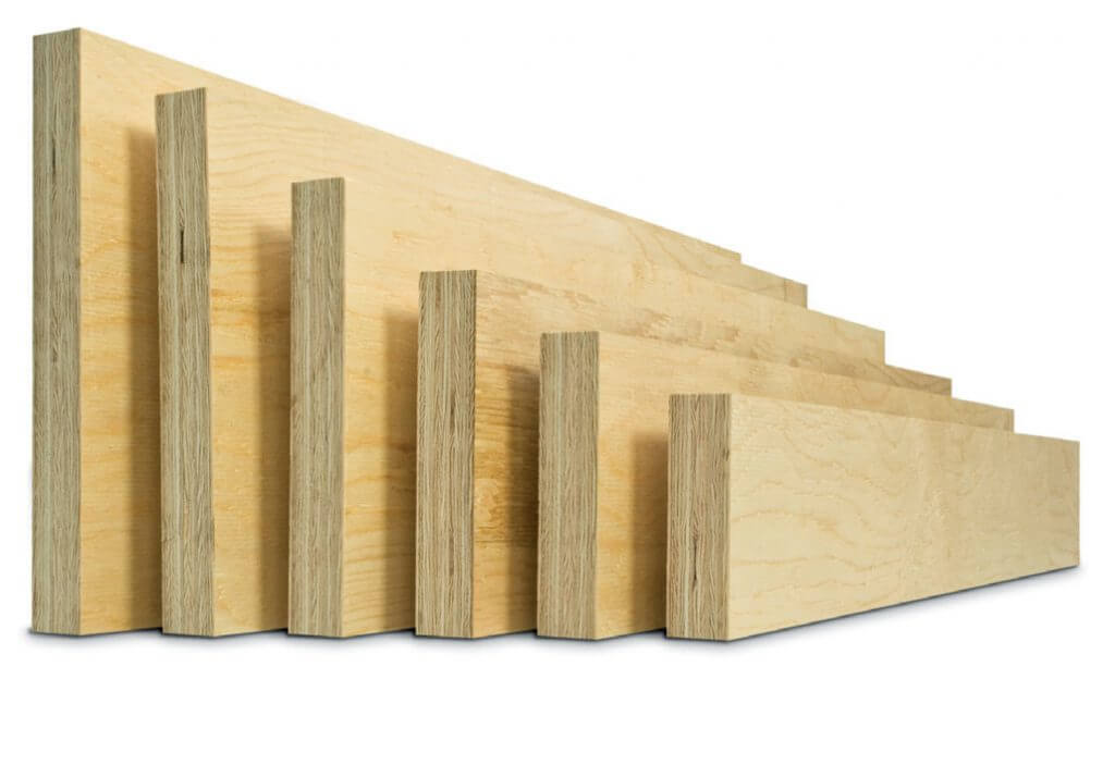 Forniry klejone warstwowo - konstrukcyjne drewno klejone