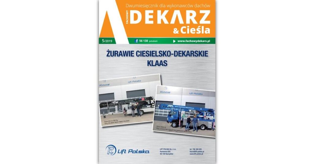 Fachowy Dekarz & Cieśla 5-2019