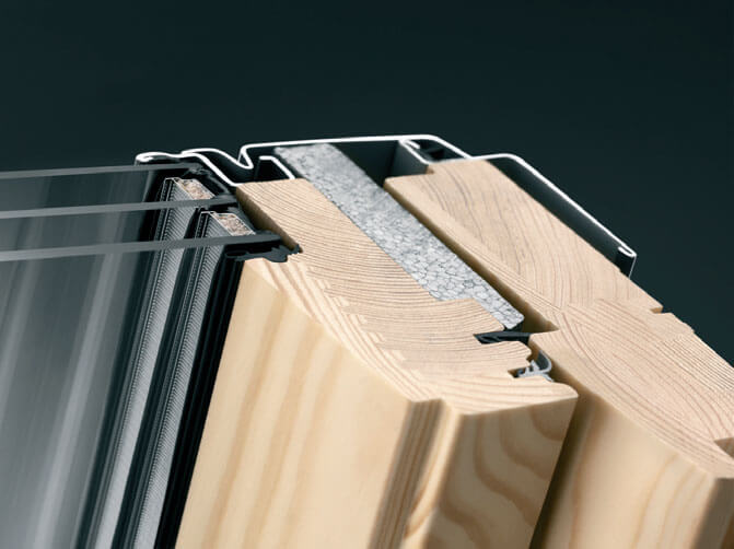 Profil okienny ThermoTechnology™ drewniany