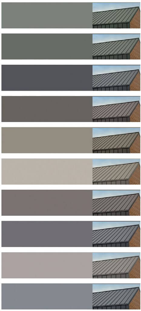 Oryginalna paleta nowych kolorów dla blach dachowych Bratex Dachy