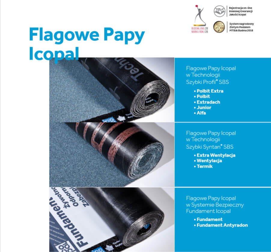Flagowe Papy Icopal