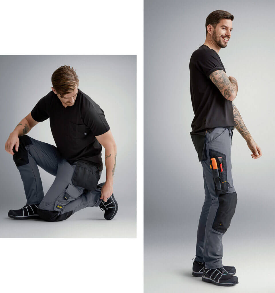 Spodnie Full Stretch Snickers Workwear – nowy poziom komfortu pracy