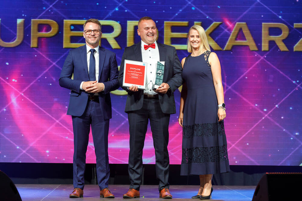 Za rok 2021 nagrodę SuperDekarz otrzymał Marcin Kaczmarek (Dachy Kaczmarek, Posada, woj. wielkopolskie)