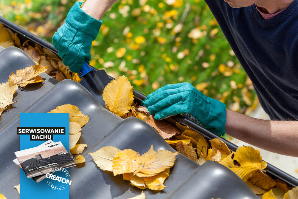 Najlepszy termin na kontrolę dachu przypada późną jesienią, kiedy można wykonać prace związane z czyszczeniem pokrycia