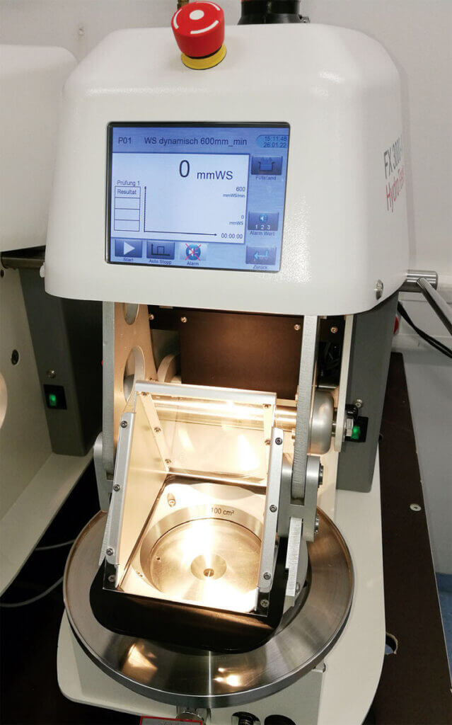 Urządzenie HydroTester FX3000-IV do badania słupem wody do 20 m.